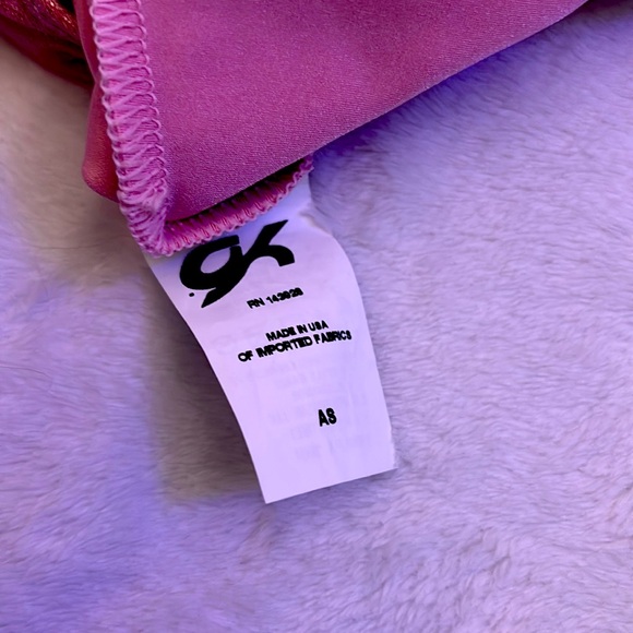 GK Girl’s Suni Pretty In Pink Gymnastics Leotard Kids | Color: Pink | Size: AS - Picture 6 of 6